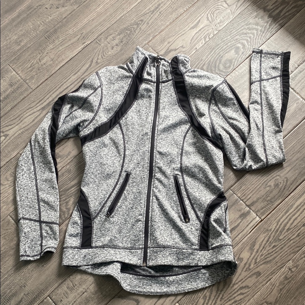 Tangerine NYC Gray and Black Utility Jacket